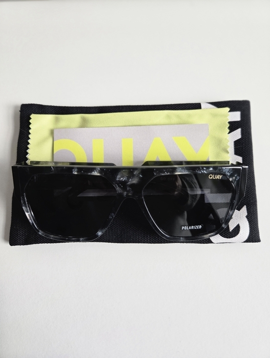 New Quay Australia x Saweetie Go Off Flat Top Polarized Shield Unisex Sunglasses main image 10
